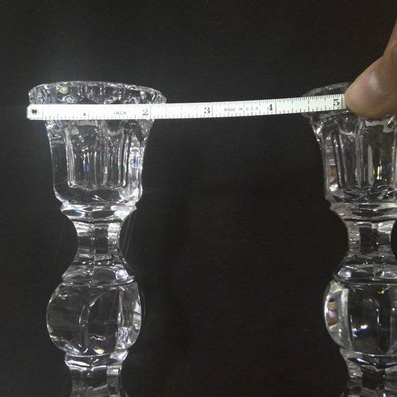 Solar Star Tall Candlestick holders set of 2 - Picture 8 of 9